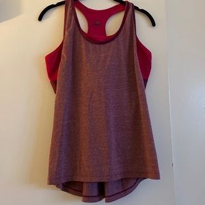 Nike workout top with built-in bra